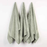 Oregon Organic Cotton Medium Weight Solid Bath Towel, Set of 3