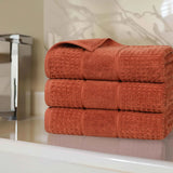 Napa Zero-Twist Cotton Waffle Towel Set 3 Piece
