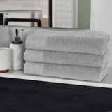 Rayon from Bamboo Eco-Friendly Fluffy Soft Solid Bath Towel Set of 3