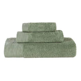 Rayon from Bamboo Eco-Friendly Fluffy Soft Solid 3 Piece Towel Set