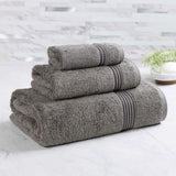 Egyptian Cotton Plush Bath Towel Set 3 Piece Heritage Collection
