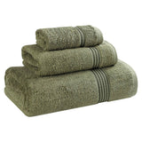 Egyptian Cotton Plush Bath Towel Set 3 Piece Heritage Collection