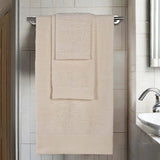 Rayon from Bamboo Eco-Friendly Fluffy Soft Solid 3 Piece Towel Set