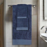 Rayon from Bamboo Eco-Friendly Fluffy Soft Solid 3 Piece Towel Set