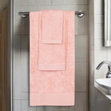 Rayon from Bamboo Eco-Friendly Fluffy Soft Solid 3 Piece Towel Set