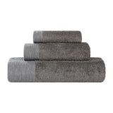 Rayon from Bamboo Eco-Friendly Fluffy Soft Solid 3 Piece Towel Set
