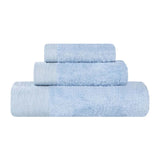 Rayon from Bamboo Eco-Friendly Fluffy Soft Solid 3 Piece Towel Set