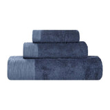 Rayon from Bamboo Eco-Friendly Fluffy Soft Solid 3 Piece Towel Set