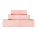Rayon from Bamboo Eco-Friendly Fluffy Soft Solid 3 Piece Towel Set