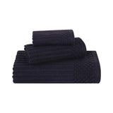Soho Ribbed Cotton Absorbent 3 Piece Assorted Towel Set