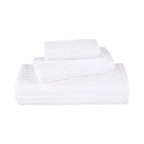 Soho Ribbed Cotton Absorbent 3 Piece Assorted Towel Set