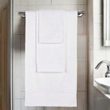 Rayon from Bamboo Eco-Friendly Fluffy Soft Solid 3 Piece Towel Set
