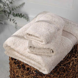 Egyptian Cotton Plush Bath Towel Set 3 Piece Heritage Collection