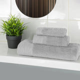 Rayon from Bamboo Eco-Friendly Fluffy Soft Solid 3 Piece Towel Set