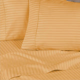 400 Thread Count Egyptian Cotton Striped Deep Pocket Sheet Set