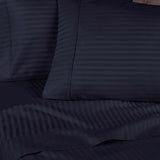 400 Thread Count Egyptian Cotton Striped Deep Pocket Sheet Set