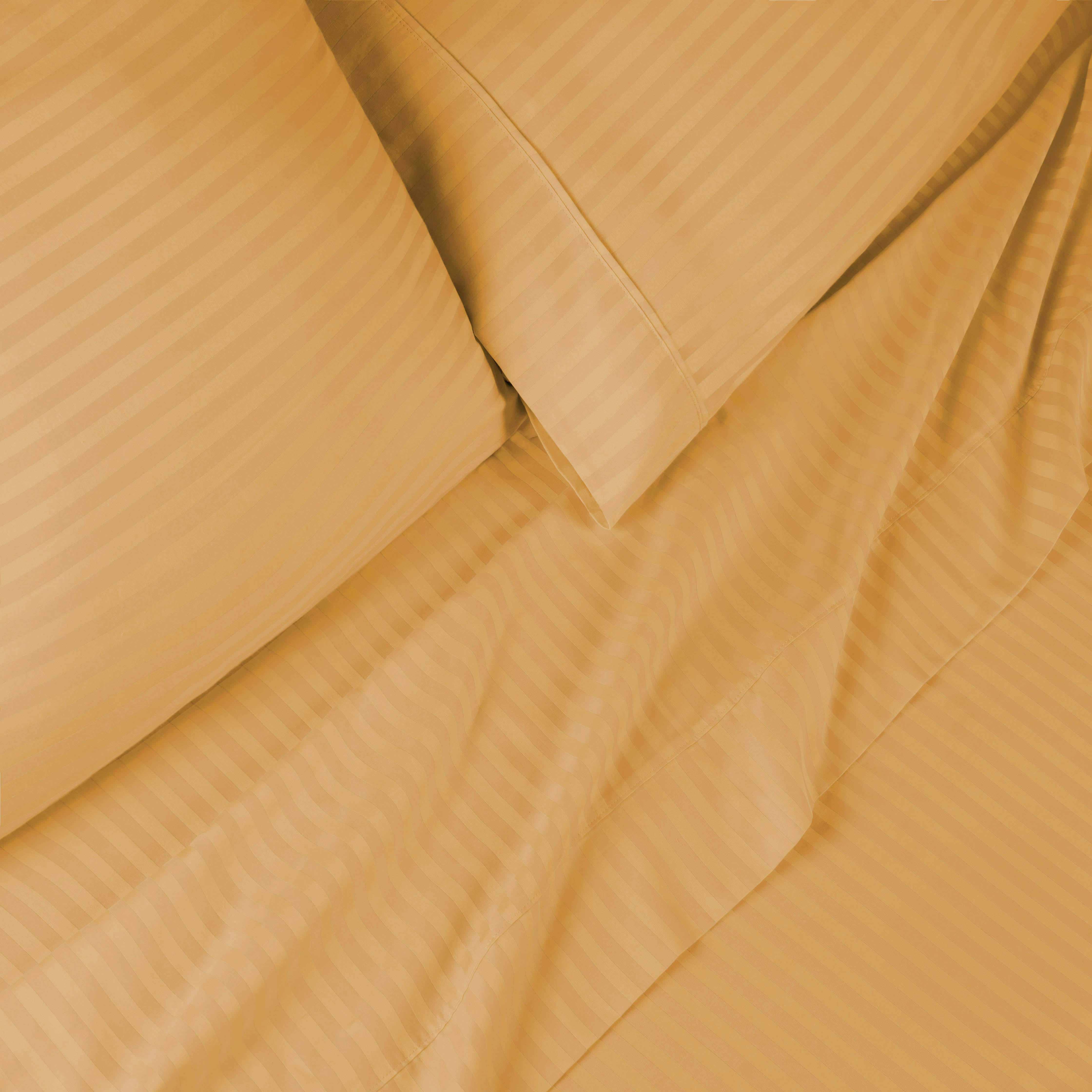 400 Thread Count Egyptian Cotton Striped Deep Pocket Sheet Set