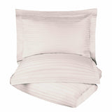 400 Thread Count Lightweight Stripe Egyptian Cotton Duvet Cover Set