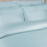 400 Thread Count Lightweight Stripe Egyptian Cotton Duvet Cover Set