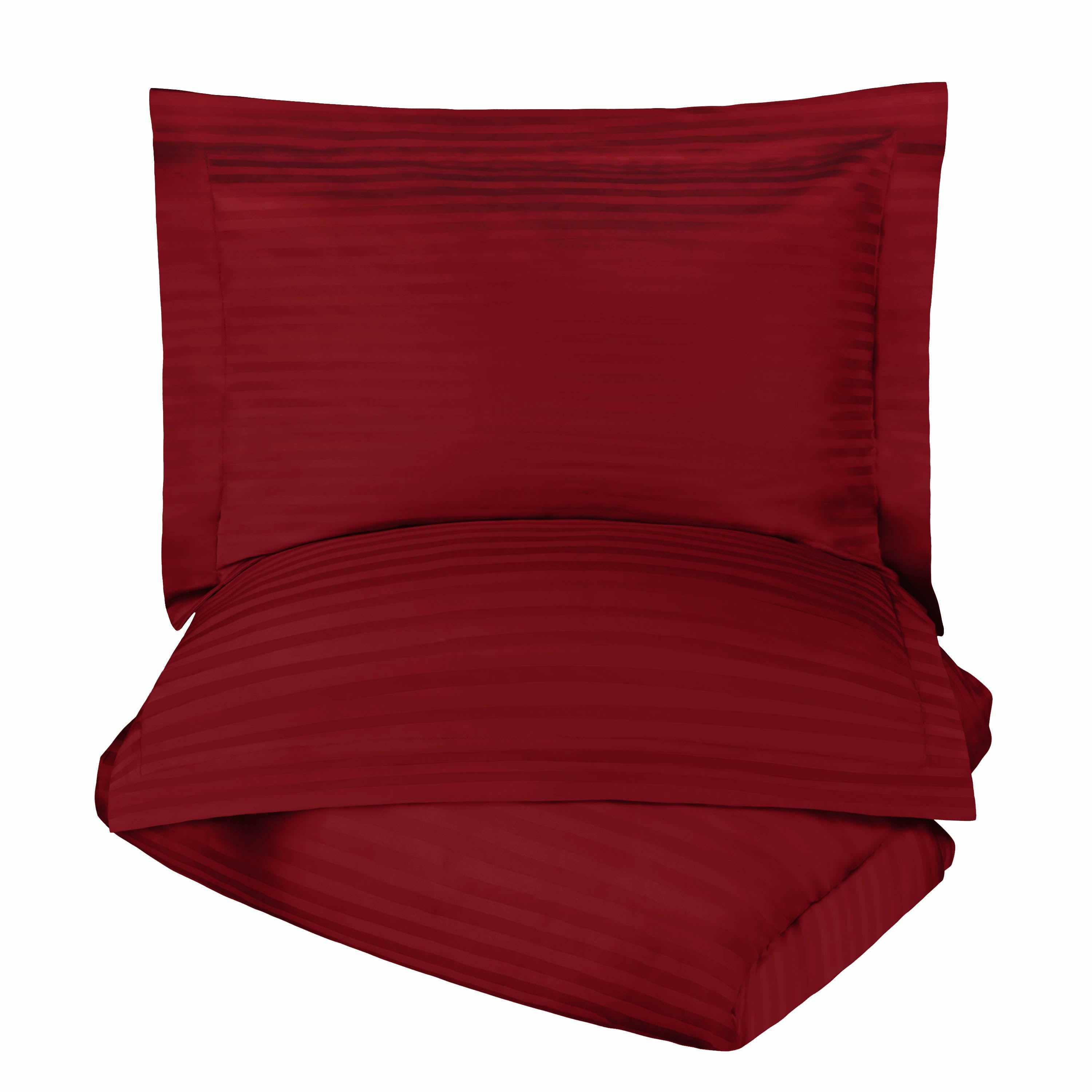 400 Thread Count Lightweight Stripe Egyptian Cotton Duvet Cover Set