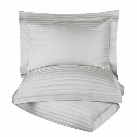 400 Thread Count Egyptian Cotton Stripe Duvet Cover