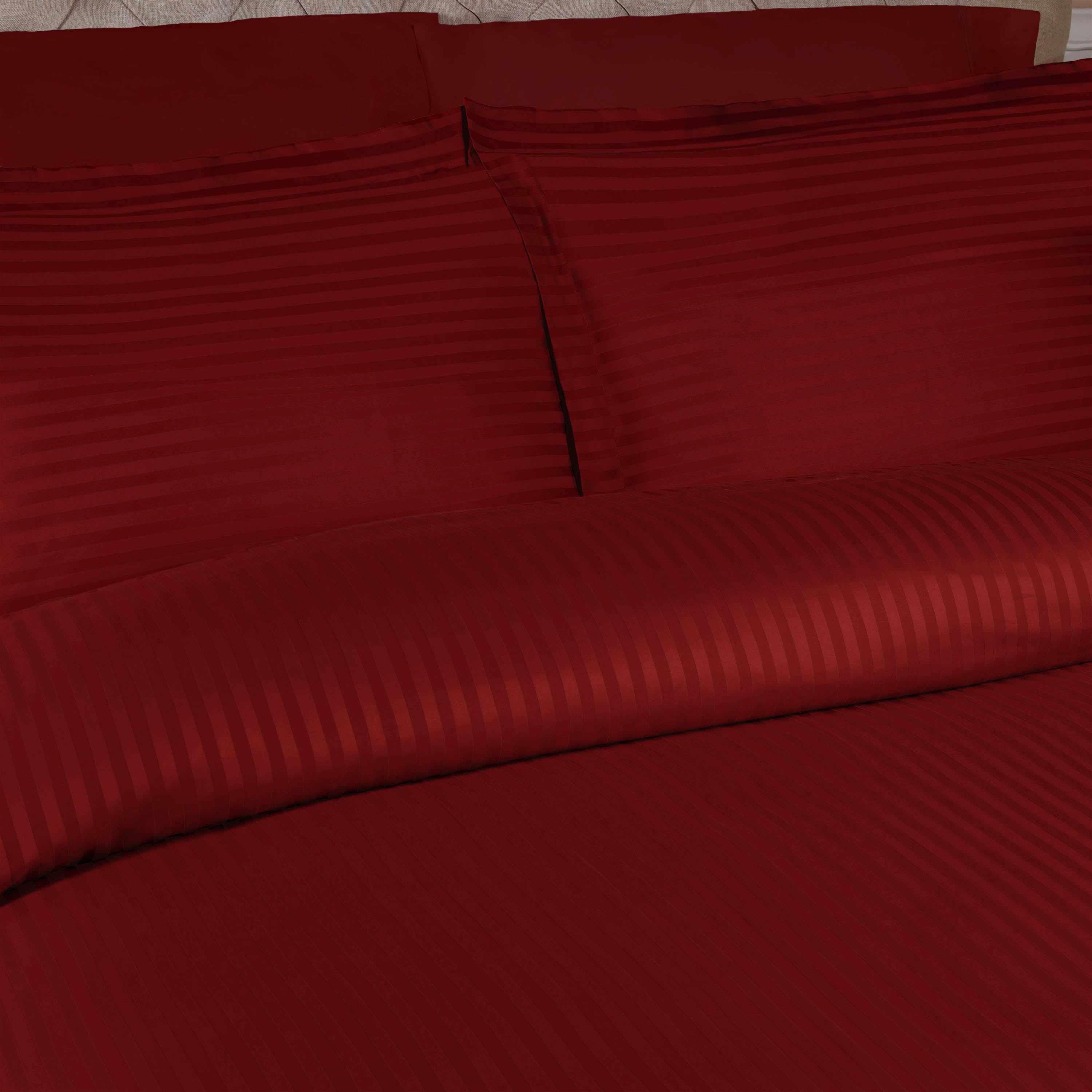 400 Thread Count Lightweight Stripe Egyptian Cotton Duvet Cover Set