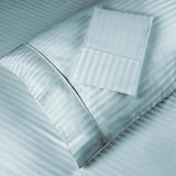Egyptian Cotton 400 Thread Count Stripe Bed Pillowcase Set