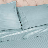 Egyptian Cotton 400 Thread Count Stripe Bed Pillowcase Set