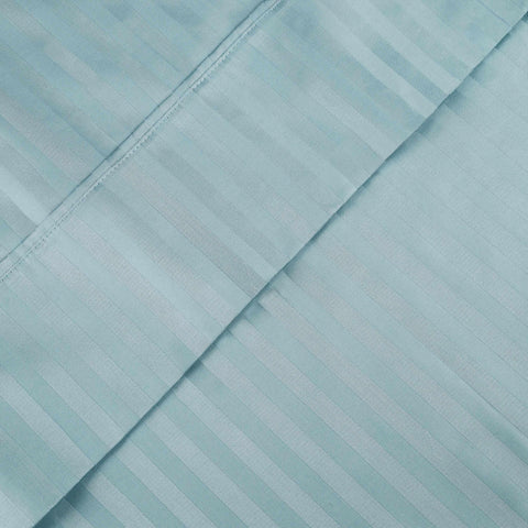 Egyptian Cotton 400 Thread Count Stripe Bed Pillowcase Set