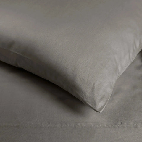 Egyptian Cotton 400 Thread Count Solid Bed Pillowcase Set