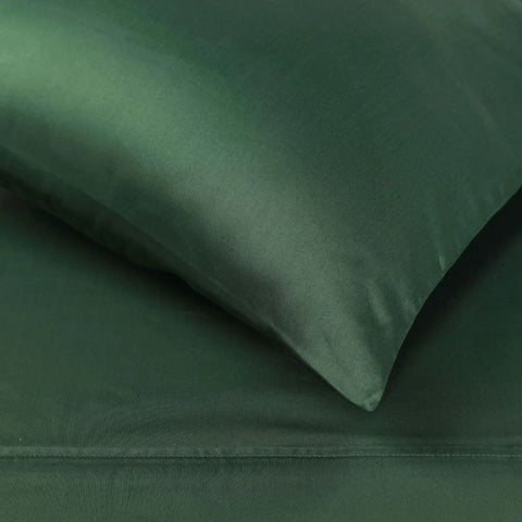 Egyptian Cotton 400 Thread Count Solid Bed Pillowcase Set
