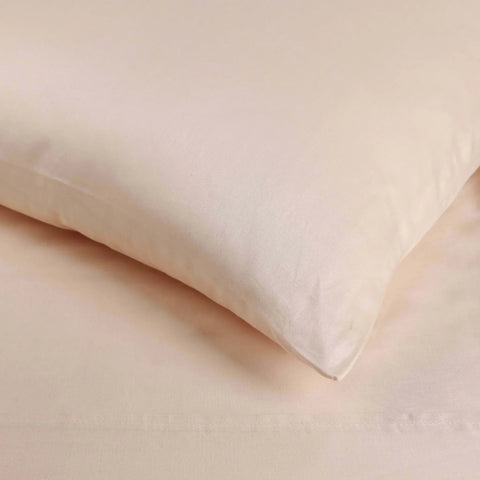 Egyptian Cotton 400 Thread Count Solid Bed Pillowcase Set