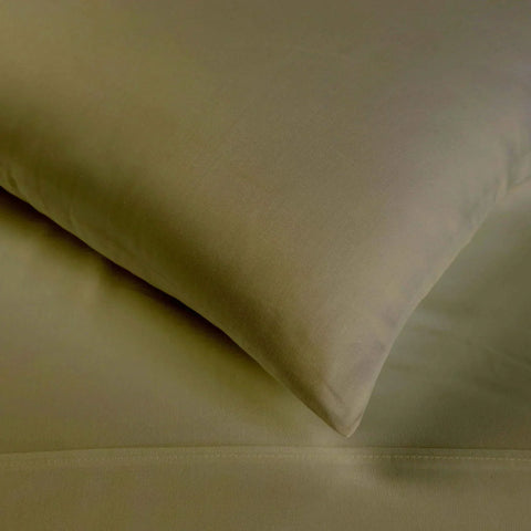 Egyptian Cotton 400 Thread Count Solid Bed Pillowcase Set
