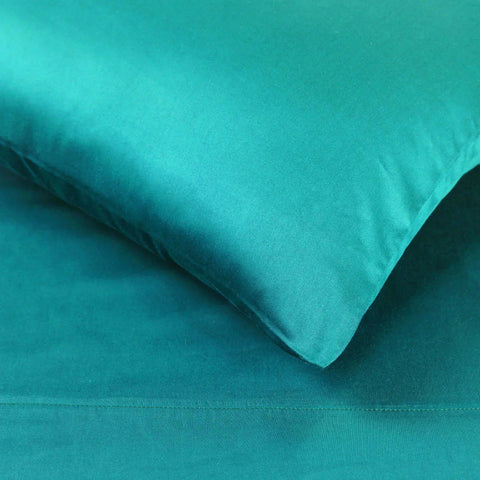 Egyptian Cotton 400 Thread Count Solid Bed Pillowcase Set