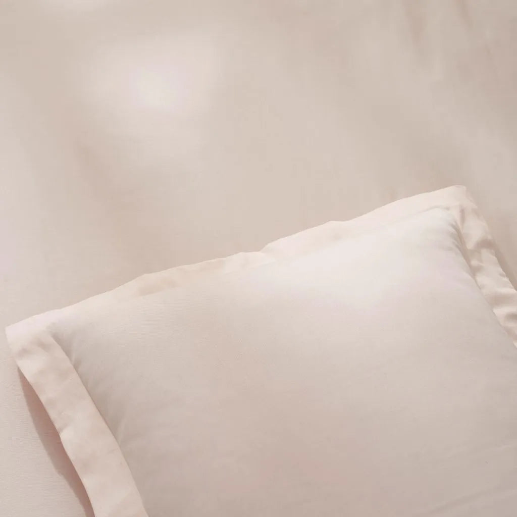 Egyptian Cotton 400 Thread Count Solid Luxury Duvet Cover Set