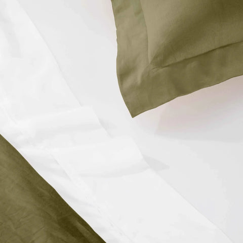 400 Thread Count Egyptian Cotton Solid Duvet Cover