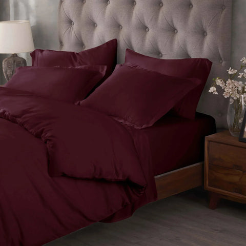 400 Thread Count Egyptian Cotton Solid Duvet Cover