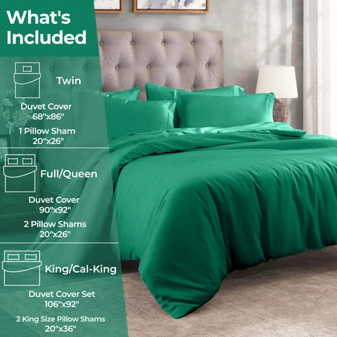 400 Thread Count Egyptian Cotton Solid Duvet Cover