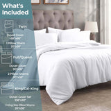 400 Thread Count Egyptian Cotton Solid Duvet Cover