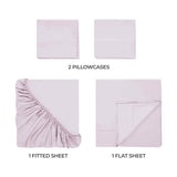 400 Thread Count Egyptian Cotton Sateen Bed Sheet Set