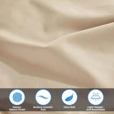 400 Thread Count Egyptian Cotton Sateen Bed Sheet Set