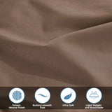 Egyptian Cotton 400 Thread Count Solid Bed Pillowcase Set