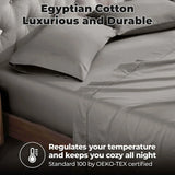 400 Thread Count Egyptian Cotton Sateen Bed Sheet Set