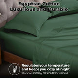 400 Thread Count Egyptian Cotton Sateen Bed Sheet Set