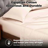 Egyptian Cotton 400 Thread Count Solid Bed Pillowcase Set