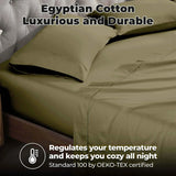 400 Thread Count Egyptian Cotton Sateen Bed Sheet Set