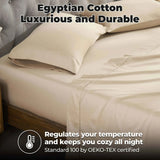 400 Thread Count Egyptian Cotton Sateen Bed Sheet Set