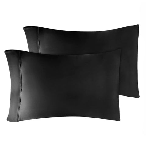 Egyptian Cotton 400 Thread Count Solid Bed Pillowcase Set