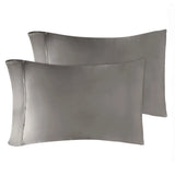 Egyptian Cotton 400 Thread Count Solid Luxury Pillowcases, Set of 2