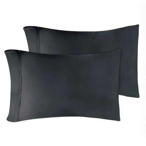 Egyptian Cotton 400 Thread Count Solid Bed Pillowcase Set